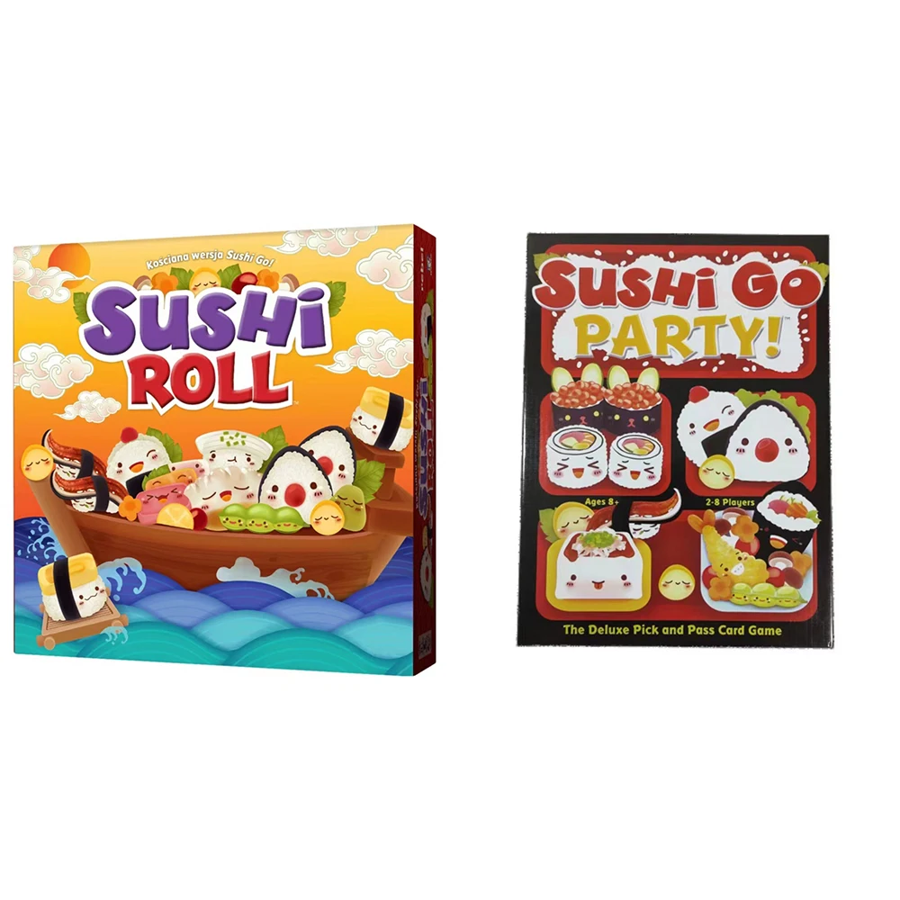 Sushi Go Party! - The Deluxe Pick & Pass Card Game by Gamewright