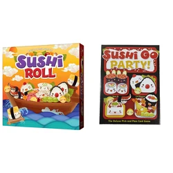 Sushi Go Party! - The Deluxe Pick & Pass Card Game by Gamewright