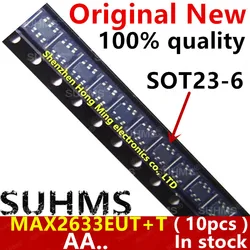 (10piece)100% New MAX2633EUT+T MAX2633EUT MAX2633 AA... sot23-6