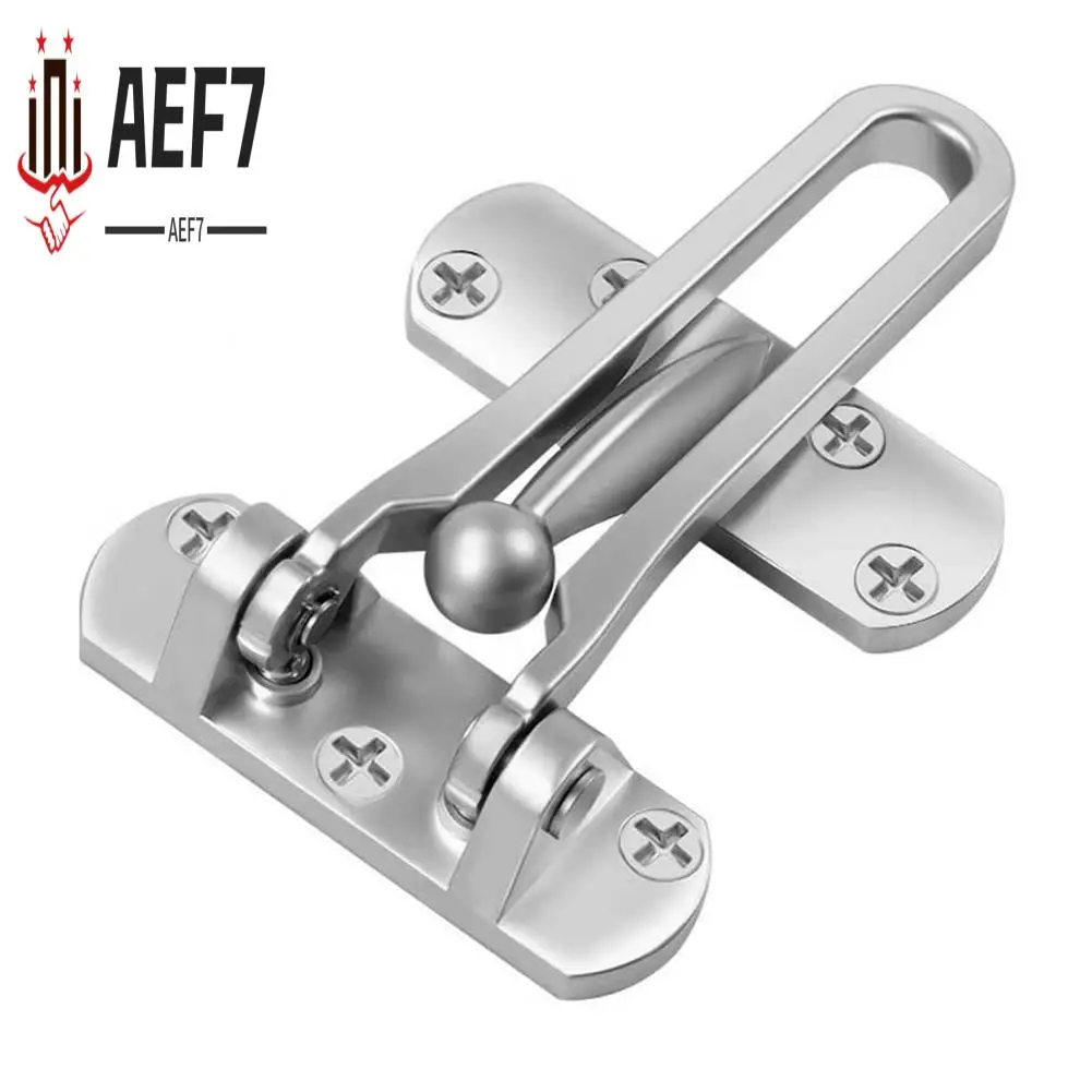 

AEF7-Home Reinforced Lock Security Door Lock Hotel Anti-Theft Buttons Home Bedroom Door Latch