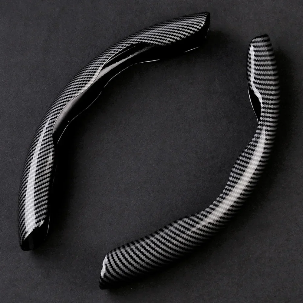 2024 For Tesla Model 3 Highland Model Y 3 S X Car Steering Wheel Cover Carbon Fiber Texture Water Transfer Printing Interior