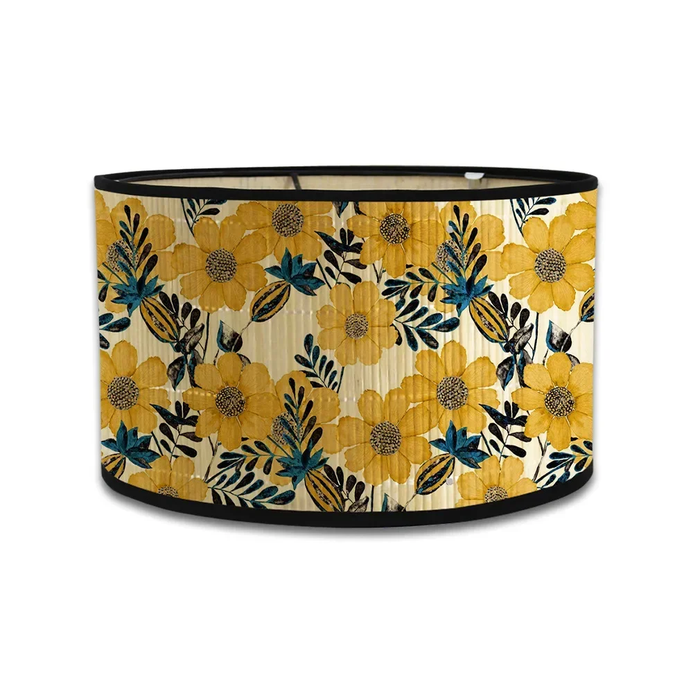 Lampshade Green Plant Patterns Homestays Home Lighting Decoration Accessories E27 Lamp Holder Lampcovers