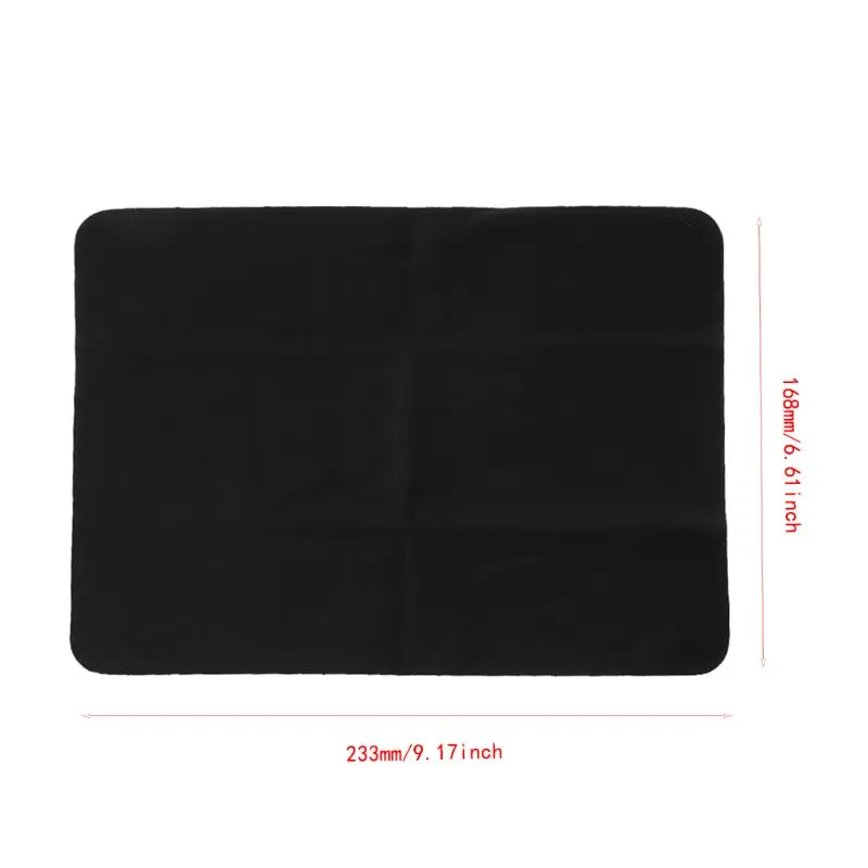 Anti-Static Microfiber Record Toalha de Limpeza, Lint Cleaner para LP, Vinyl Turntable Pad, Drop Shipping, Pano, 5 Pcs por Saco