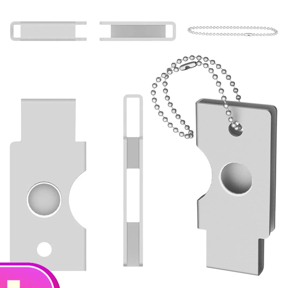 For YubiKey 5C NFC Metal Case Anti-drop Security Key Cover Shell Lightweight Slim Metal Hard Shell Case For YubiKey 5C NFC