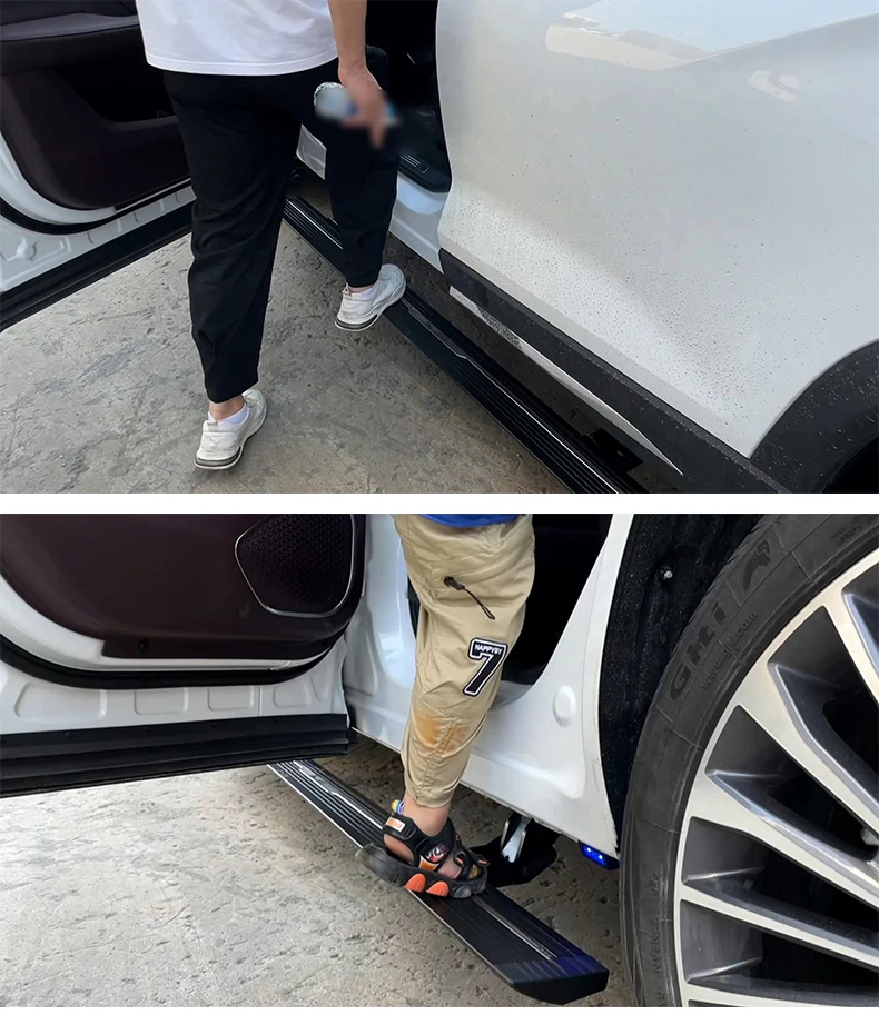 Chinese Car automobile accessory aluminium side step running boards for chery JETOUR X90 step ladder automatic PLUS 2023