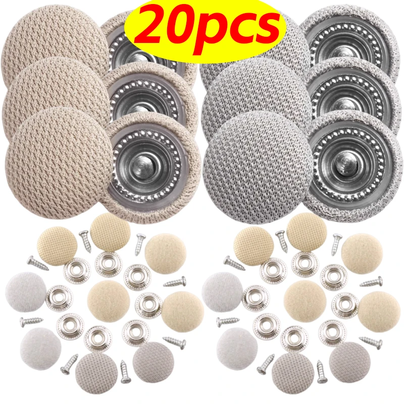Universal Car Roof Fixing Buckle Screw Kit Fastener Cars Accessories 10/20pcs  Auto Interior Ceiling Cloth Shedding Repair Rivet