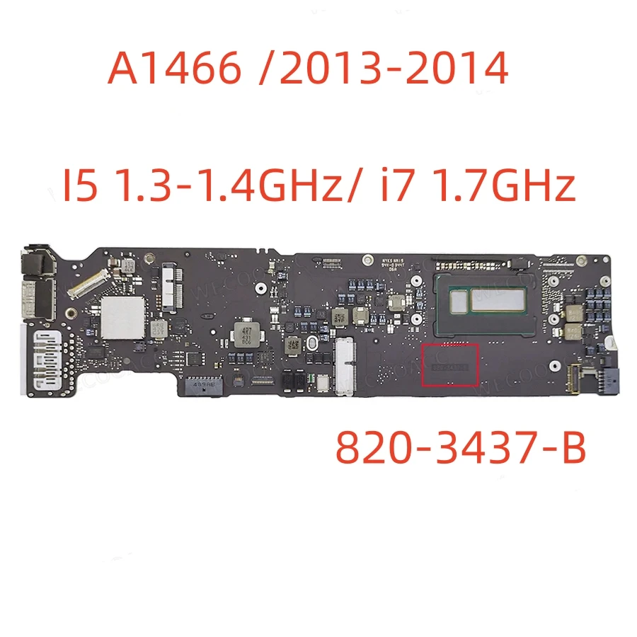 Suitable for A1466 MacBook Air 13 inch logic board i5 i7 4GB 8GB 2013 2014 2015 2017 A1466 motherboard