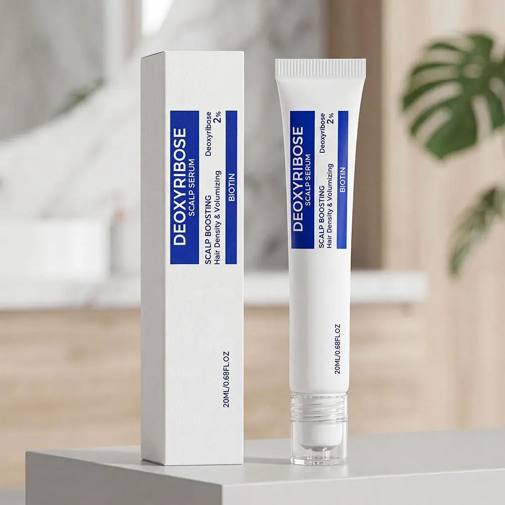 Deoxyribose Kopfhaut-Booster-Serum Haardichte-Volumen-Essenz Erfrischende Nicht-Fettige Kopfhautpflege Roll-on Haarpflege – Detail 7