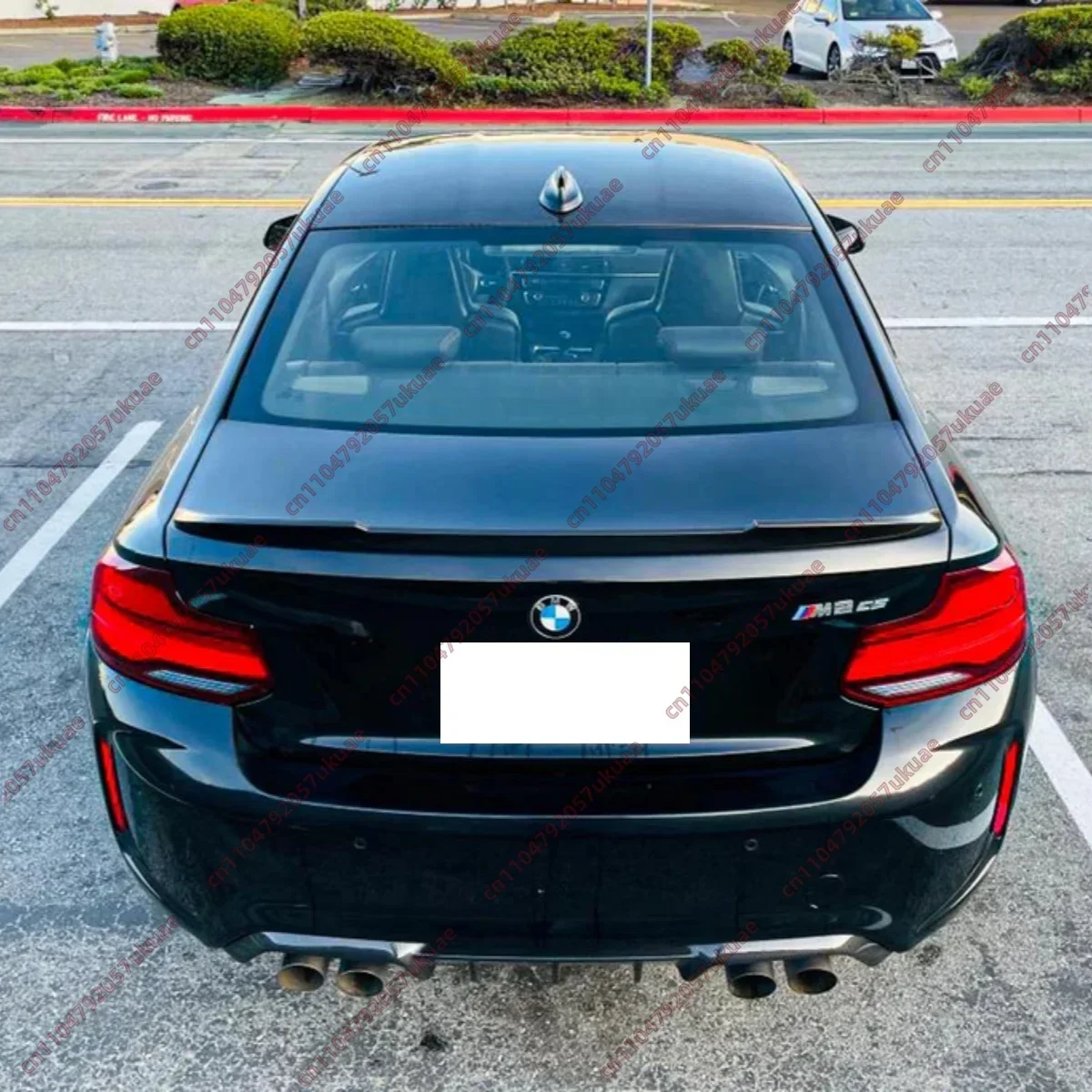 Rear Spoilers for BMW 2 Series F22Coupe F23 Cabrio F87 M2 2014-2022Glossy Black ABS Cover Body Kits Tuning Trunk Lip Trim Wings