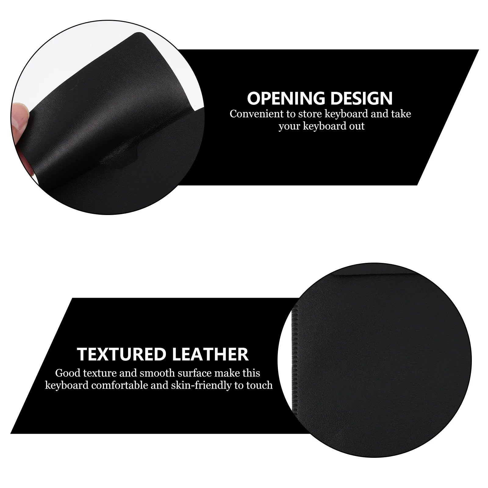 

Keyboard Cover Compatible with K380 Premium PU Keyboard Case Portable Scratch Resistant Travel Organizer Pouch