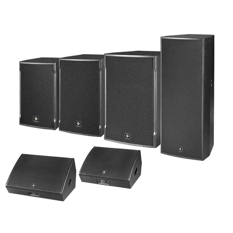 

15-Inch professional audio, single 12-inch KTV bar stage indoor meeting multi-function hall wall-mounted speakers
