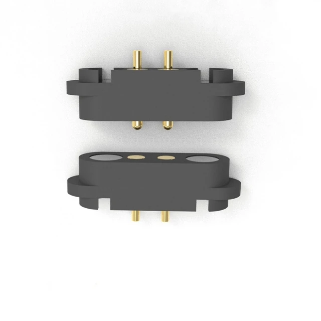 100pcs 2-Pin Pitch 2.5mm  Pogo Pin Connector -  Power Bank Charging Probe Male and Female Connector, Direct Supplier