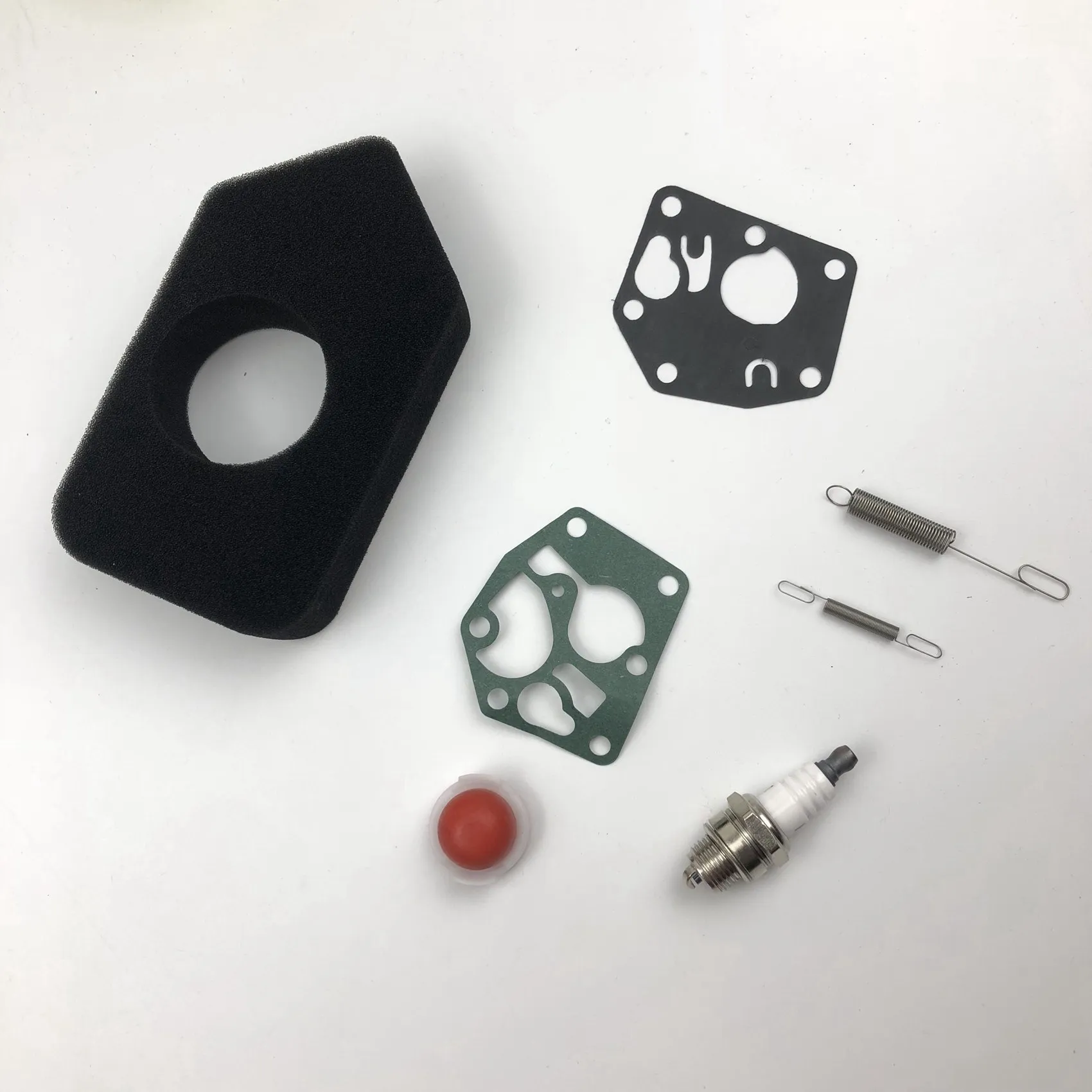 Spring Air Filter Gaskets Spark Plug for Briggs Stratton Lawnmower AC79