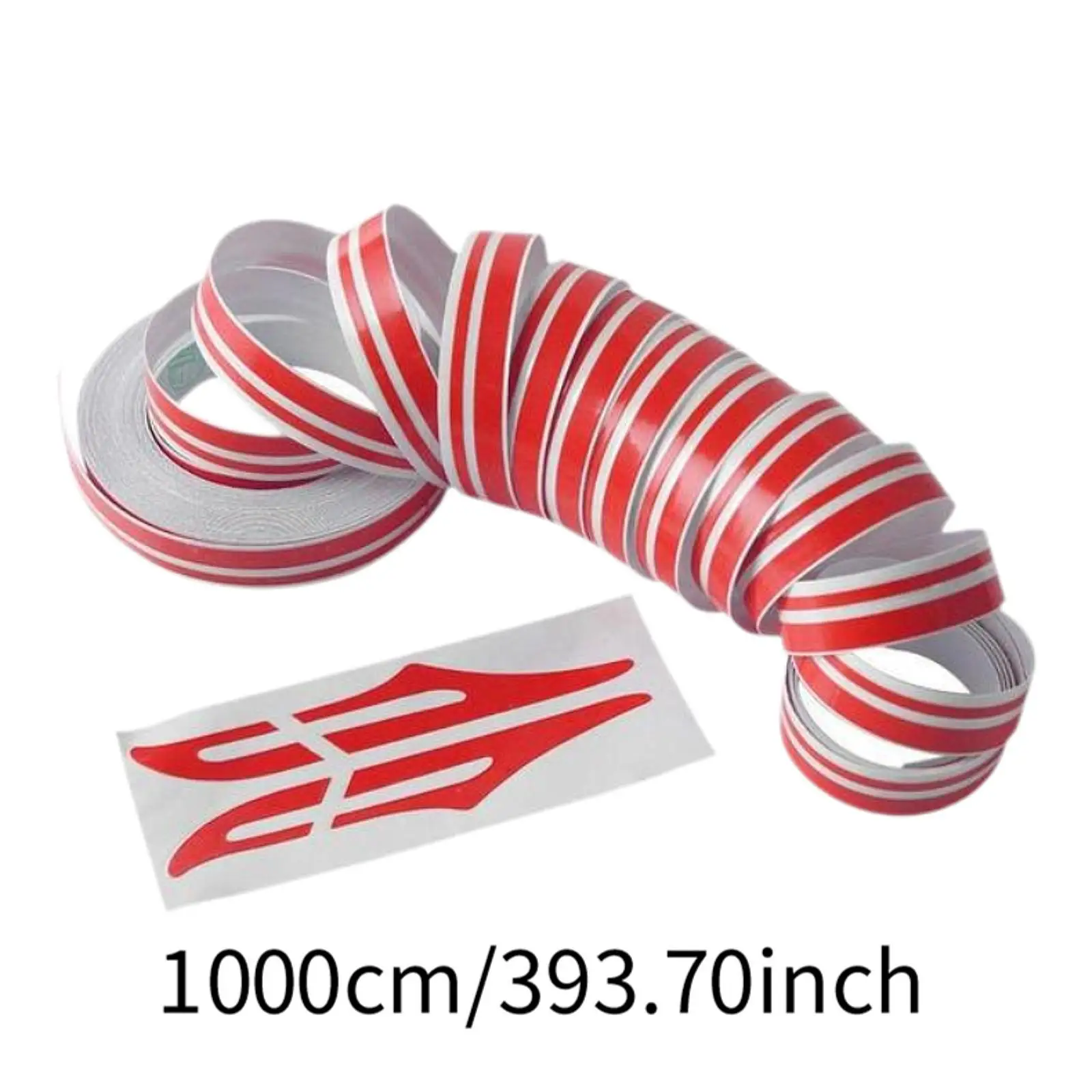 Generic Car Vinyl Pinstriping Tape Stripe Decal Car Exterior Decoration 10M for Body Side Door Craft Projects Home Boats
