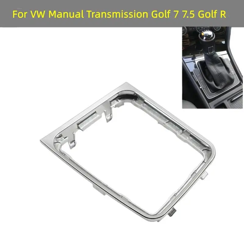 Manual Transmission For VW Volkswagen Golf 7 7.5 Golf Left Driving Gear Shift Knob Shifter Gaiter Bottom Frame Cars Accessories