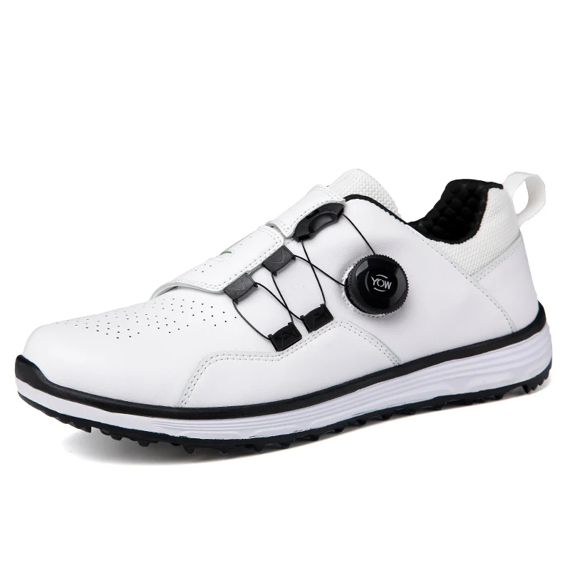 2026 New Lightweight Golf Shoes Men Professional Anti Slip Male Footwears For Golfing Walking Cushioning Sneaker
