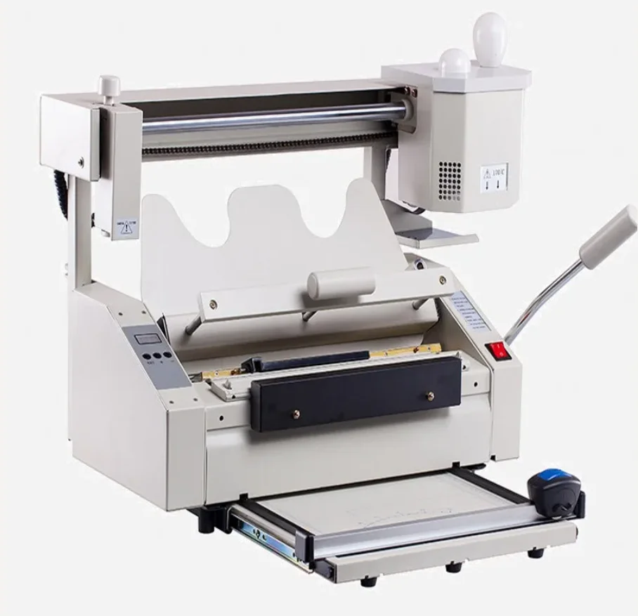 Perfect Book Binding Machine, Glue Book binder 5 functions in 1