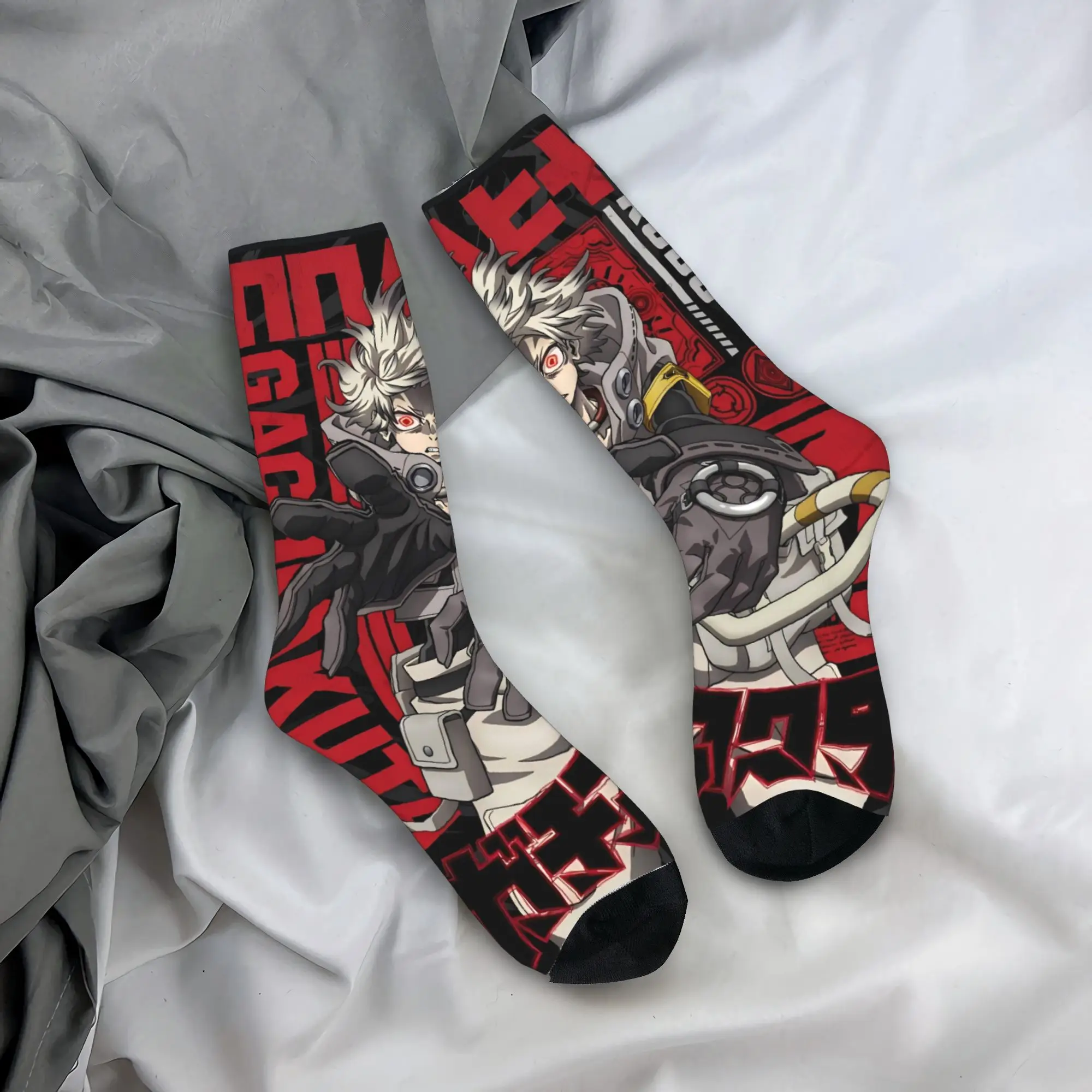 Rudo New Gachiakuta (2) Socks Winter  Stockings Gothic Men's Breathable Socks Graphic Skateboard Anti-Slip Socks