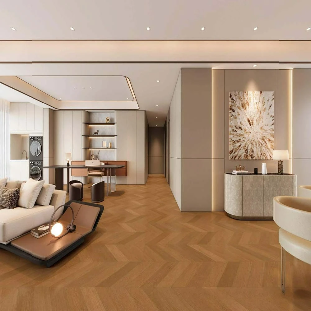 Fish Bone Wood Grain Tile 600x1200 Soft Light Living Room Floor Tile Bedroom Ceramic Log Cream Medium Antique Floor