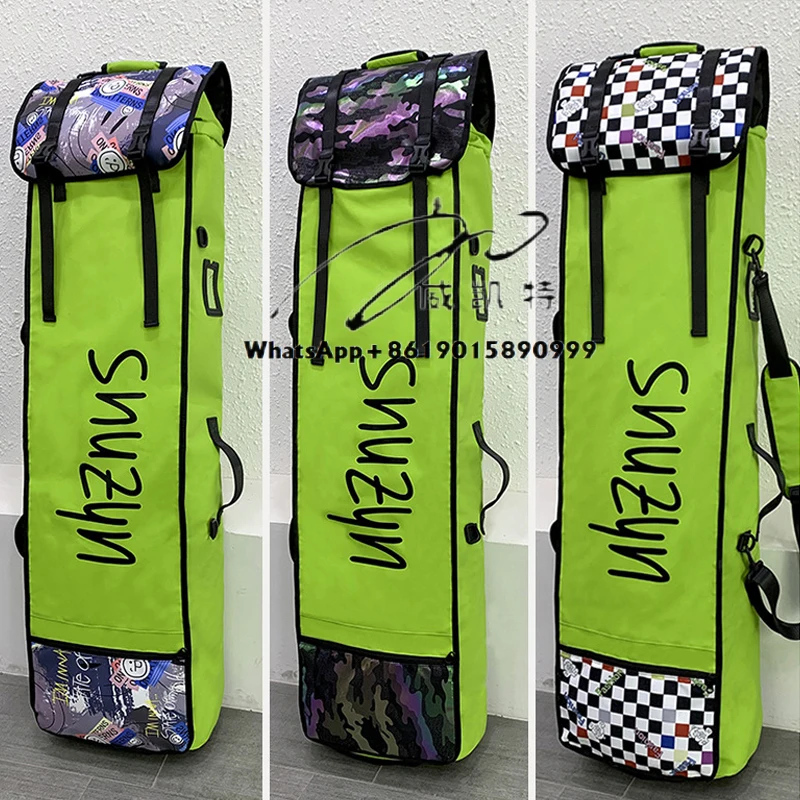 

Extendable Durable Padded Ski Bag with Wheels Waterproof Roller Snowboard Bag for Flying Air Travel
