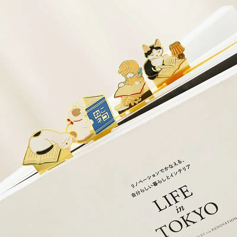 4 шт., закладки для книг