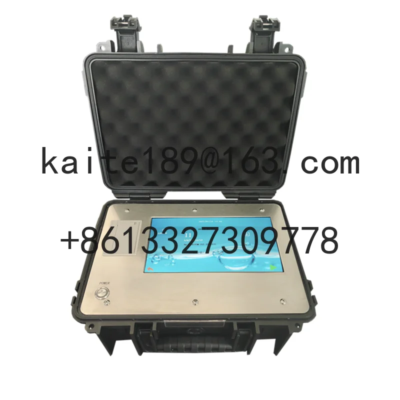ISO 4406 NAS قياس عداد جسيمات الزيت الهيدروليكي المحمول