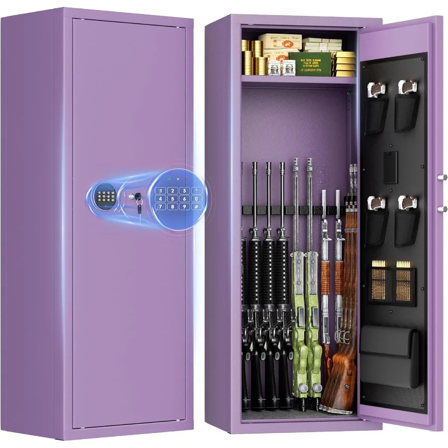 

Large 1015 Gun Safe for Home Rifles and Pistols with Quick Access Ideal for Storing Rifles Shotguns and Pistols Features Keyboa