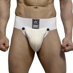 Men's Underwear Men Sexy Briefs Jockstrap Removable Penis Pouch Cotton Panties Thongs Mesh Underpants Gay Slip Homme Srting