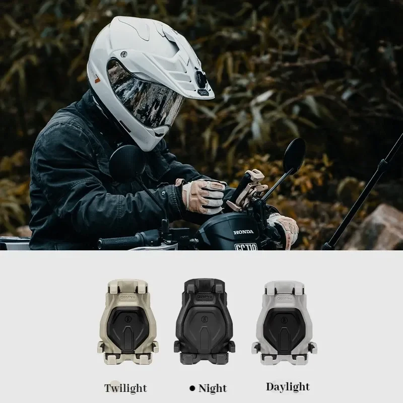 Osopro Motorcycle Phone Holder Navigation Shock Absorber Expand Right Angle Variable Diameter Version Holder Riding Equipment