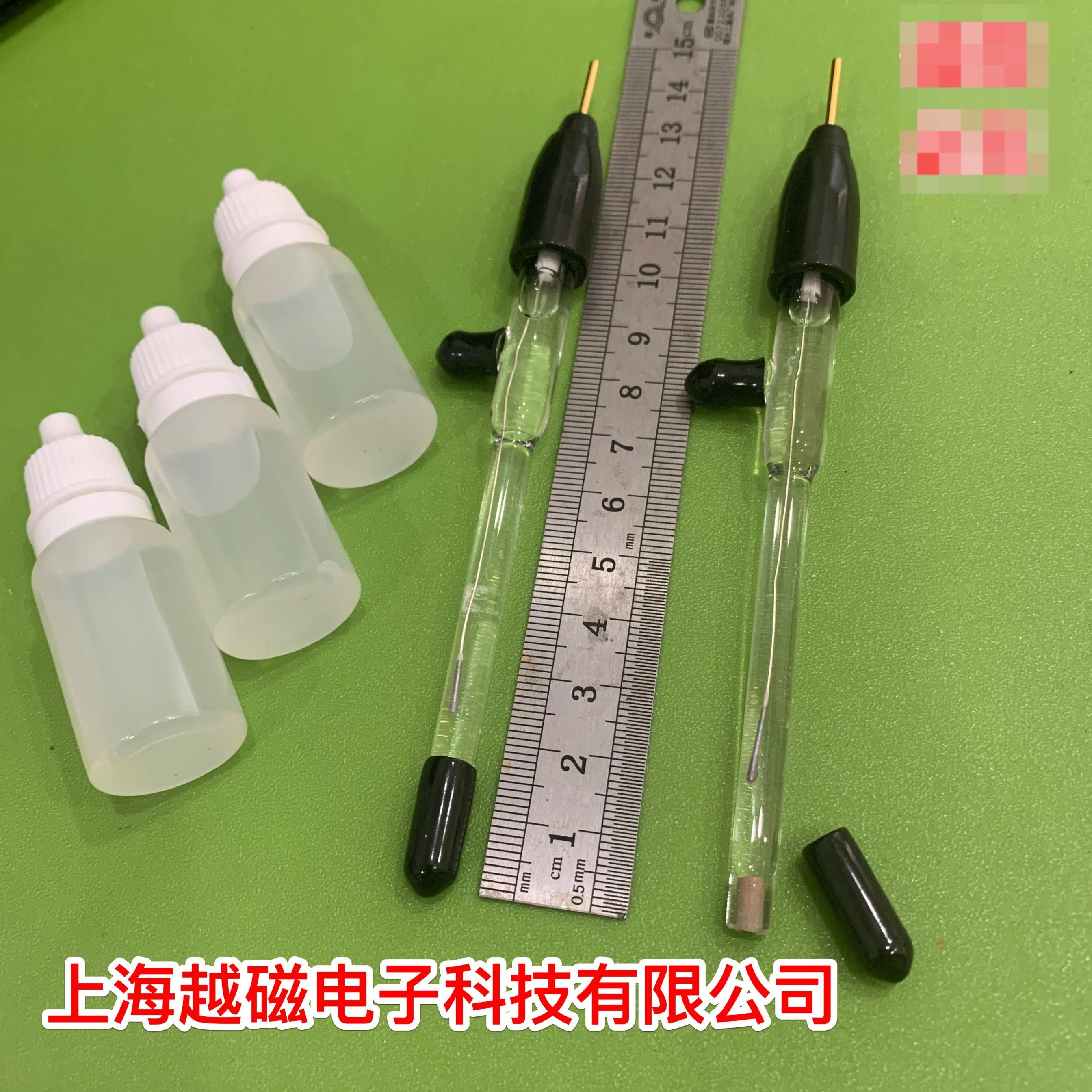 

R0303 silver-silver chloride electrode glass electrode reference electrode AG/AGCL electrode 6mm glass tube