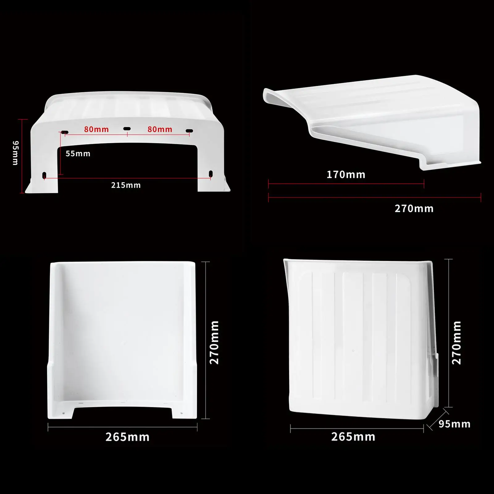 Security Camera Cover Shield Protective Cap Sun Protector Snowproof Sun Rain Shade for Garden Outdoor Hotel Most Cameras Outside image 3
