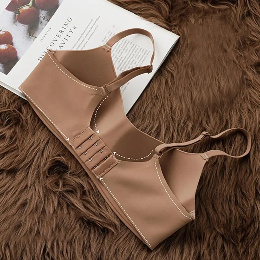 Sexy Bra Brassieres Seamless Push Up Bralette for Women Backless Underwear Triangle Cup Gathering Bra Women's Sexy Lingerie image 5