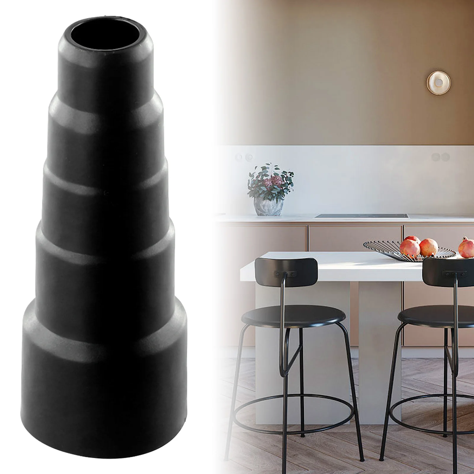 Universal-Vacuum Cleaner Hose Adapter With 5 Size Converter Connectors For 32-38mm Vacuum Cleaner And Power Tool Dust Extraction