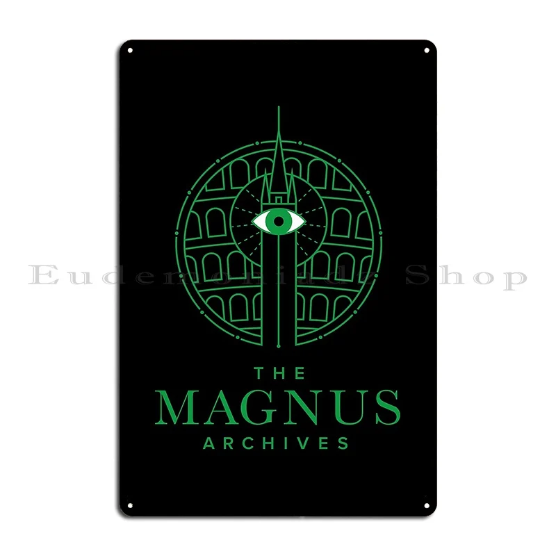 The Magnus Archives Panopticon Metal Plaque Poster Classic Designer Wall Cave Cinema Custom Tin Sign Poster