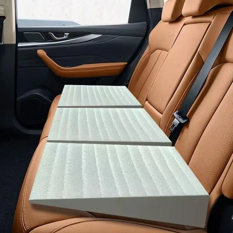 Memory Foam Car Seat Leveling Pad Cushion 1 2 3PCS Fatigue Relief Relieve Hip Back Pain for Office and Auto Use