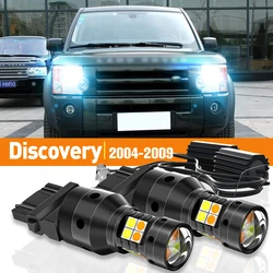 2x LED Dual Mode Turn Signal+Daytime Running Light DRL For Land Rover Discovery 3 2004-2009 2005 2006 2007 Accessories Canbus