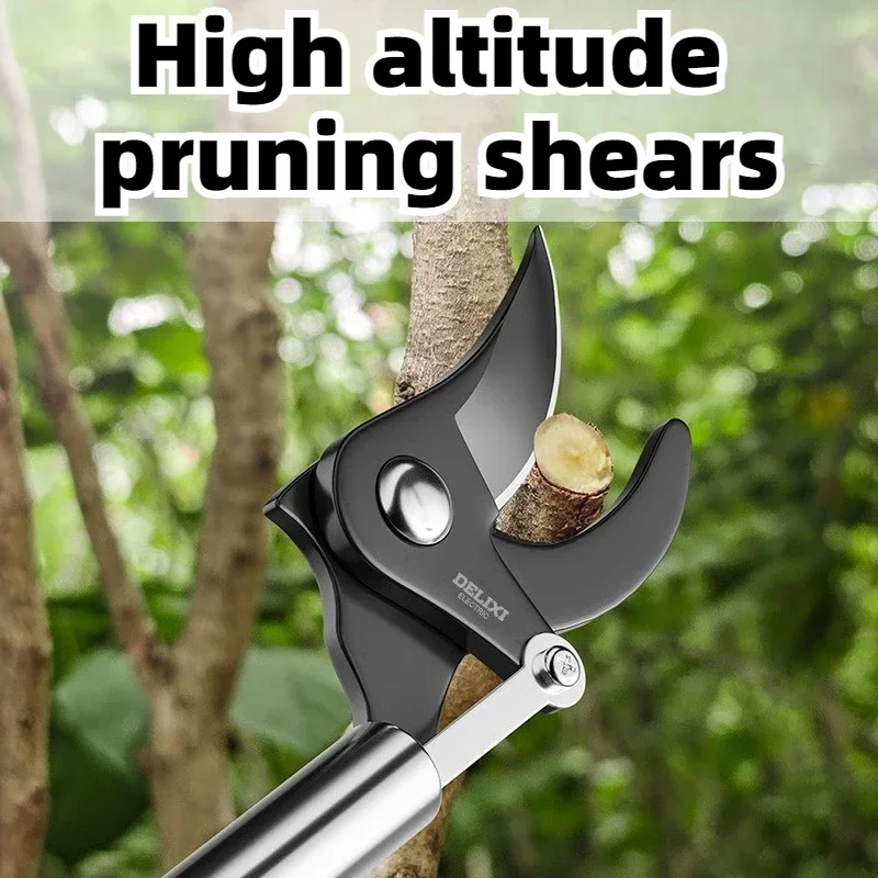 Professional Pruning Shears Stainless Steel Fruit Tree Stretch Scissors Garden Tool Vineyard Pruning Shears Garden Hand Tools