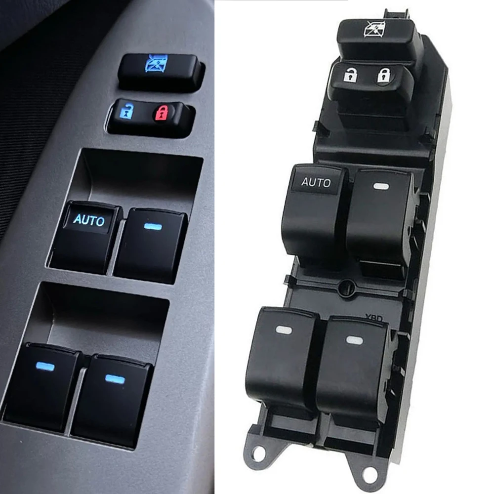 Master Electric Window Switch Control Glass Lifter for Toyota Highlander 2008 2009 2010 2011 2012 2013 84820-06100 84820-02210