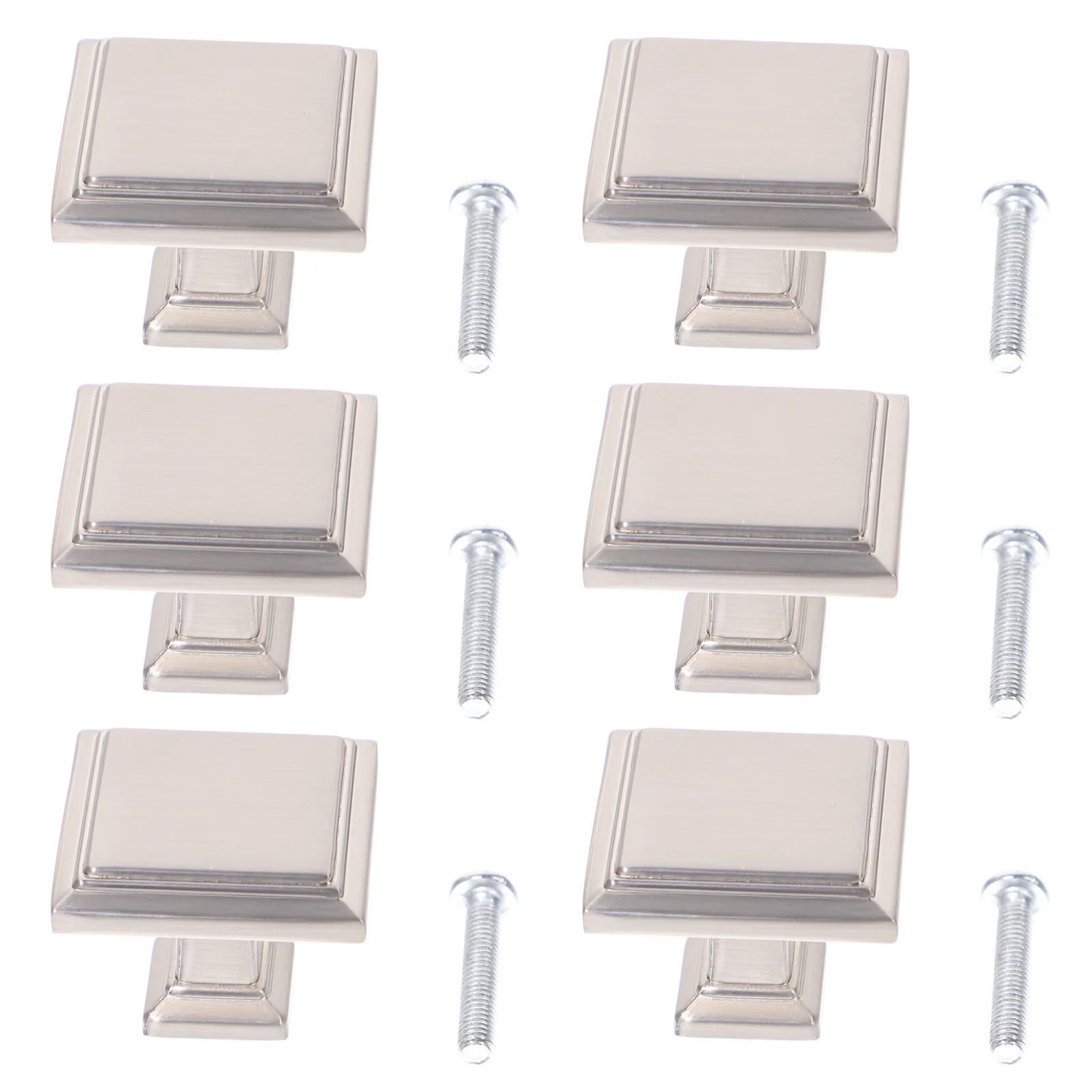 

6Pcs Gold Zinc Alloy Cabinet Handle Durable Drawer Pull Furniture Part Replacement Accessory Door Handle Door Pull
