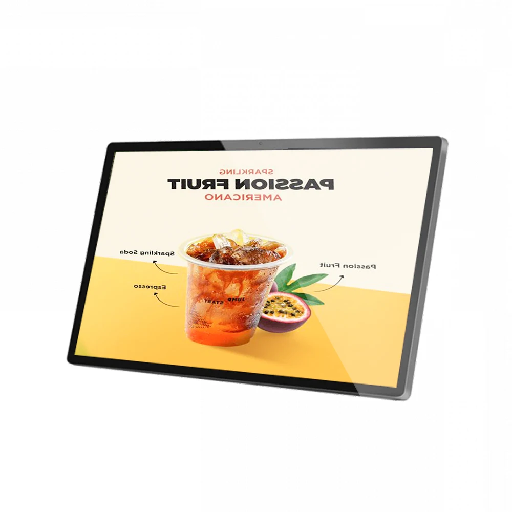 

GZ Manufacturer 55 Inch Android OS Wall Mount Kiosk Digital Signage and Display Wall Advertising Machine for Fast Food Order