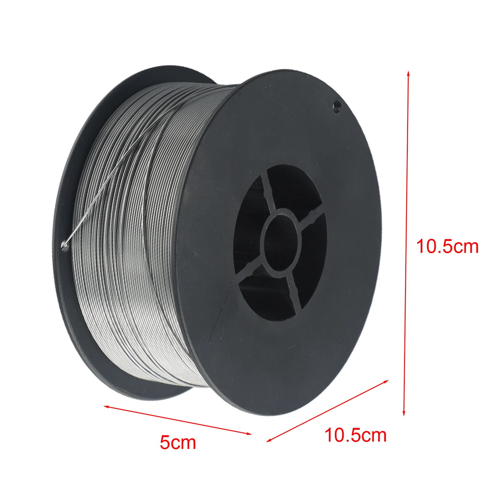 Fil à noyau de flux auto-protégé, modèle E71T GS, parfait pour le soudage d'aciers à faible et moyenne résistance, diamètre 0 8mm