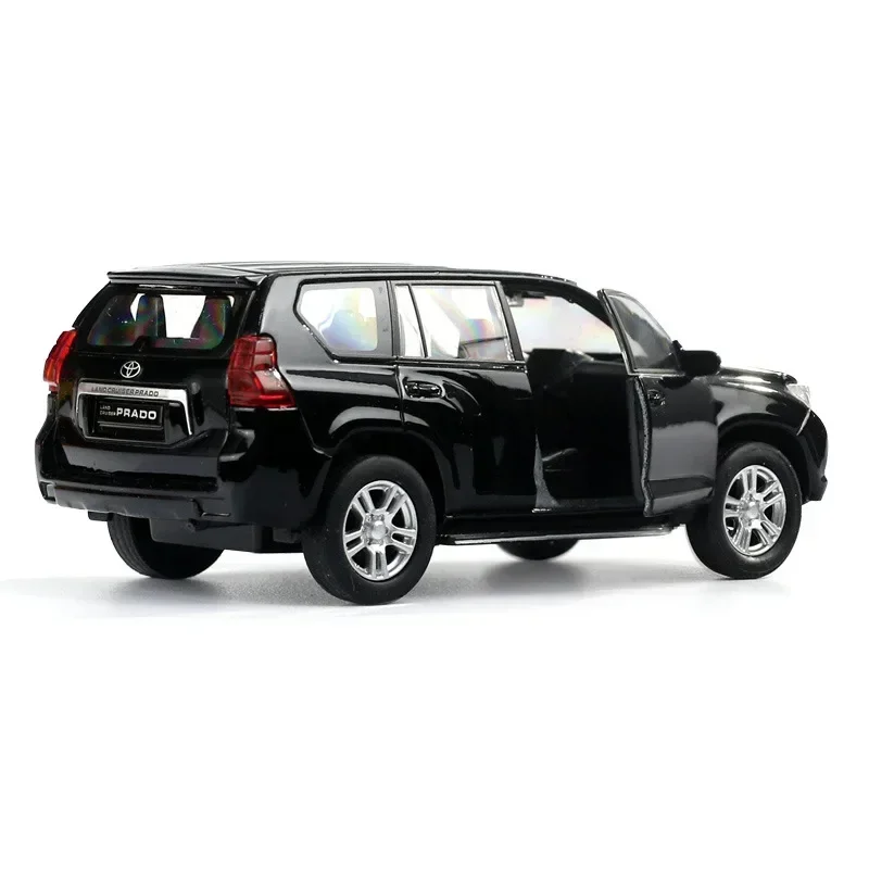 1:36 Toyota Land Cruiser Prado Diecast Metal Vehicles Car Models Coche Scale Simulation Auto Toys for Children B175