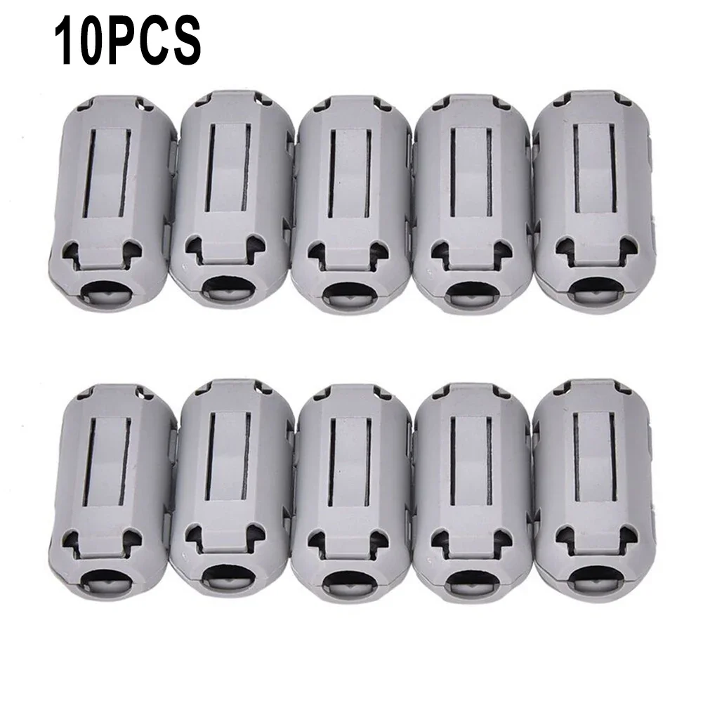 10pcs TDK 5mm Ferrite Core Noise Suppressor Filter Ring Cable Clip On Wire RFI EMI Anti-jamming Filter Outdoor Singal Accessorie