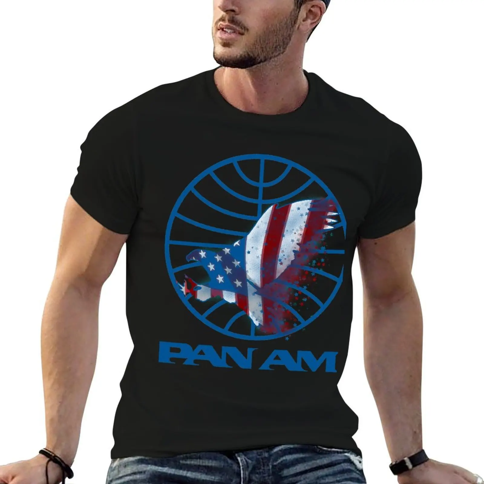 

tshirt T-Shirt shirt Retro print Casual Vintage Design Trending custom Pan man Am t