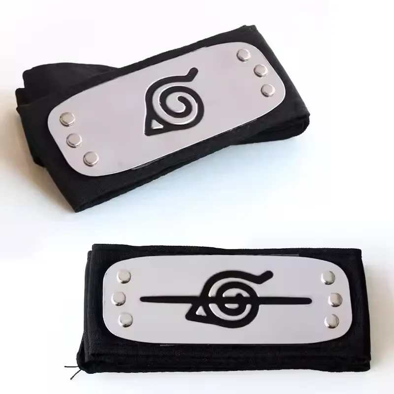 Diademas de Anime, Accesorios de Cosplay con Figura de Uzumaki Akatsuki, Cinturón para la Cabeza, Protector de Frente para Niños, Juguetes para Bebés