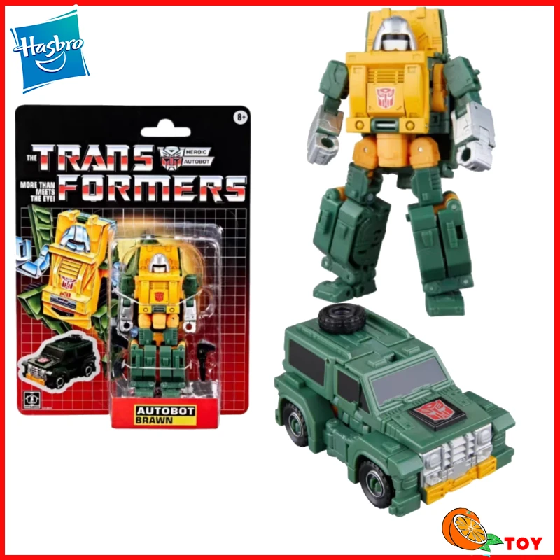 متوفر في المخزون ألعاب المحولات النسخة الأمريكية G1 84-86 بطاقة معلقة ريترو براون نموذج روبوت مجموعة لعبة شخصيات الحركة هدية هواية #1