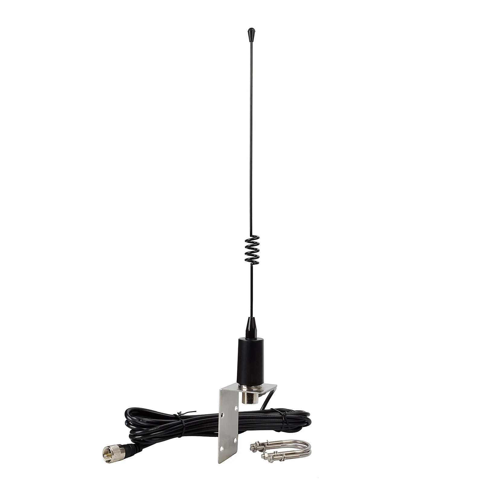 VHF Marine Antenna,156-163MHz 50W Boat Radios Antennas with 16.4ft Coaxial Cable for Midland Uniden Cobra Icom Marine Radio