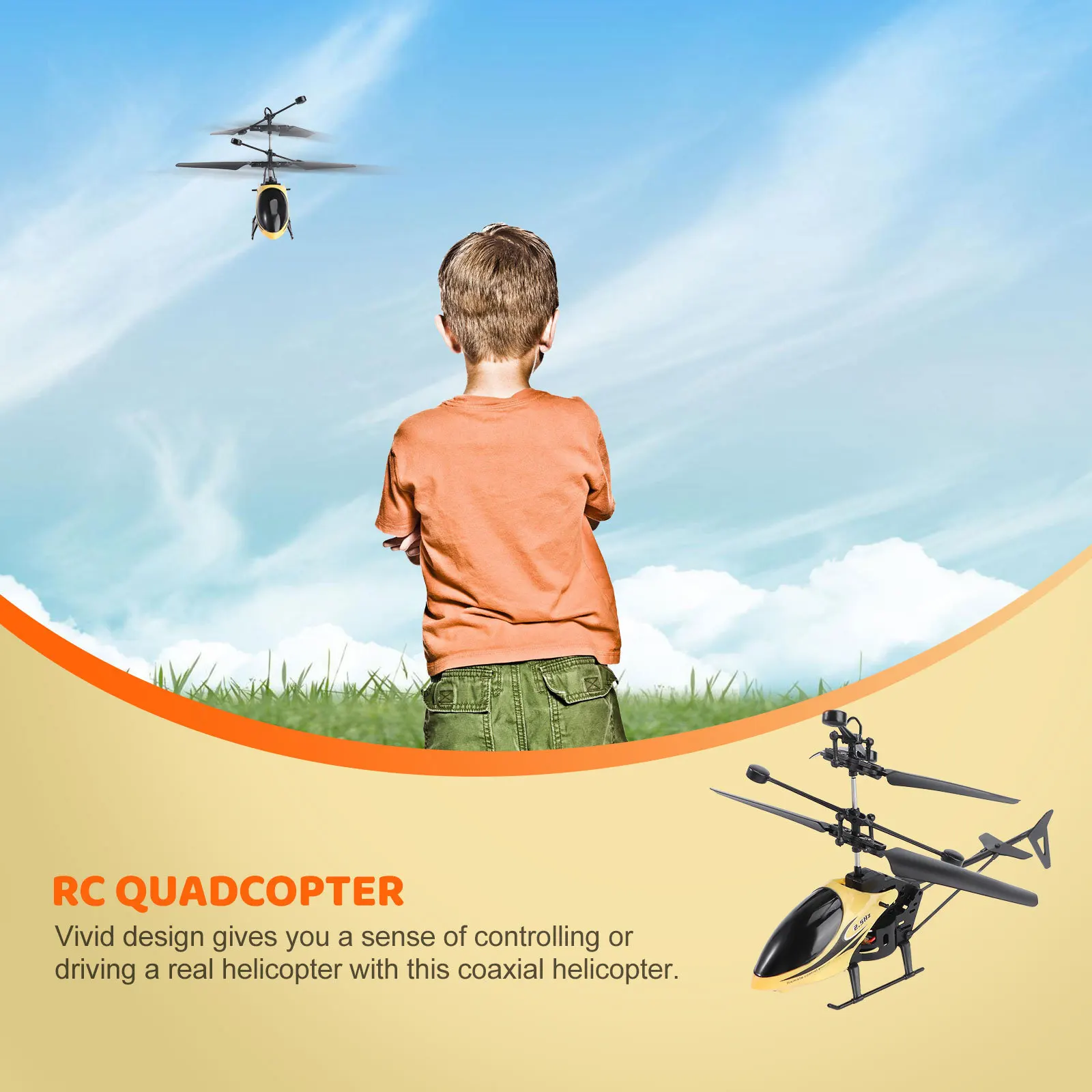 Rc 901 2채널 미니 Rc 헬리콥터 경량 견고한 소재 컬러풀 램프 동축 원격 제어 항공기 드론