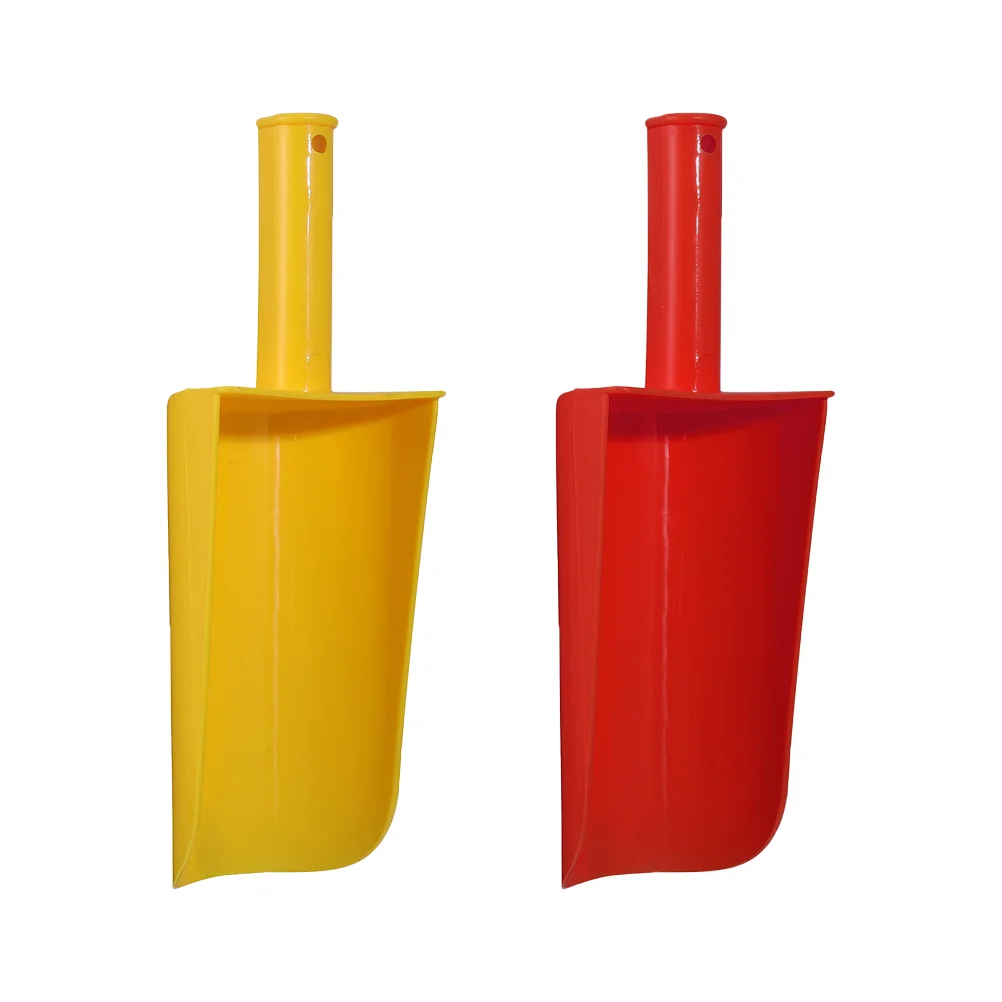 

Beach Shovel Plastic Short Handle Sand Spade Sand Scoop Sandbox Kit Red Yellow Shovel Toys Gardening Shoveling Digging Snow