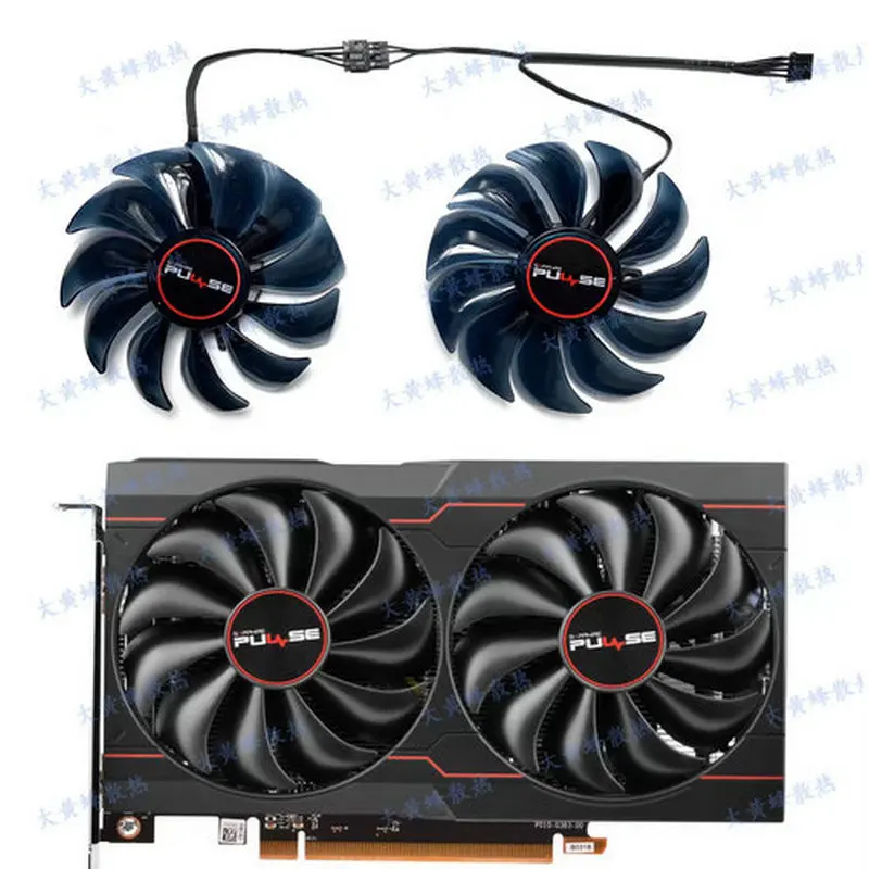 for Sapphire Radeon RX6500XT 4GB PULSE Graphics Video Card Cooling Fan